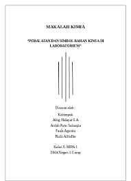Bocah sumbu pendek dasar bocah! Makalah Kimia Alat Dan Simbol Di Laborat