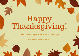 Using some fall symbols like pumpkins, fall leaves, or even a turkey and making it with an orange color paper is a perfect idea. Free Printable Customizable Thanksgiving Card Templates Canva
