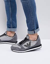 Fragrancenet.com offers a wide variety of armani cologne and perfume at discount prices. Emporio Armani Baskets En Daim Melange Gris Asos