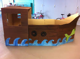 Bateau Pirates Cardboard Pirate Ship Pirate Ships Diy Cardboard Crafts