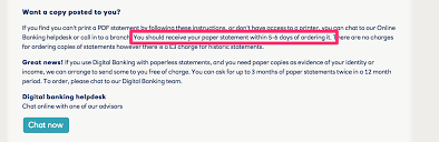 Due to identity theft concerns, an electronic statement may not be seen as a dangerous alternative. Bank Statements Stephen Mcleod Blythe Clicky Steve
