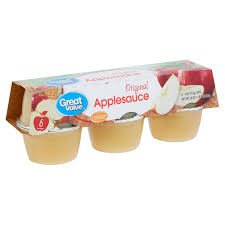 I like using my handy peeler, corer, slicer doodad, which is why it only takes me 15 minutes to throw this together. Great Value Original Applesauce 4 Oz 6 Count Walmart Com Walmart Com