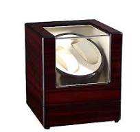 2 Slots Automatic Rotation Wooden Watch Winder Storage Display Case Box  Gift | eBay