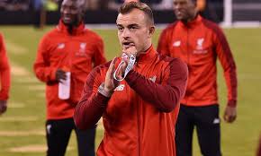 Xherdan shaqiri gave liverpool victory over manchester united as jurgen klopp's side regained top spot with a pulsating performance in the north against the run of play, united drew level in the 33rd minute when liverpool keeper alisson becker spilled a harmless low cross from romelu lukaku. Klopp Shaqiri Could Make Reds Debut V Manchester United Liverpool Fc