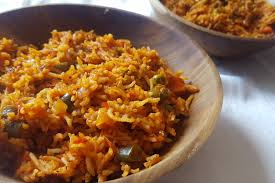 Maybe you would like to learn more about one of these? Vegetable Jollof Rice Jollof Rice African Rice Recipe Vegan Jollof Rice