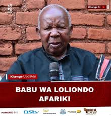 Tanzanian ambilikile mwasapila aka babu wa loliondo, a retired lutheran countryside pastor, is dead. Kfwcprvba43shm