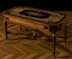 See more ideas about modern coffee tables, minimal furniture, modern furniture. Antique Coffee Table Engraved Unique Old Vintage Furniture Napoleon Iii Style Late Nineteenth Deco Ideas