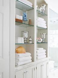 Oxford 14 x 68 bathroom linen cabinet bathroom cabinet with four inner shelves and featuring traditional design. Built In Linen Cabinet Traditional Bathroom Bhg