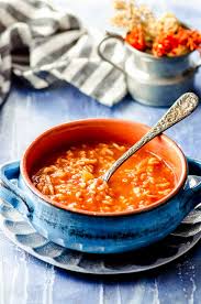 Or looking to avoid nightshades? Tomato And Rice Soup