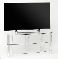 Free delivery and returns on ebay plus items for plus members. Ttap Vantage 3 Shelf Glass Tv Stand In Chrome And Clear Glass Avs C30 Av4home