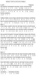 Mendengarnya dengan jelas dalam nada dering romantis. Not Angka Pianika Lagu Virgoun Surat Cinta Untuk Starla Surat Cinta Lagu Pianika