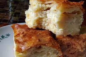 Gibanica Phyllo Feta Cheese Pie The Balkan Hostess Recipe In 2021 Baked Dishes Savory Pastry Cheese Pies