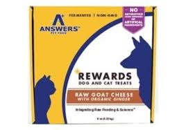 Answers pet food is the first and only fermented raw pet food company in the market. Answers Goat Milk Cheese W Ginger 8oz Woofs N Hoofs