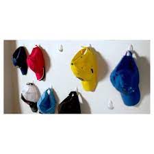 Command Small Designer Hooks 8 Pk White Wall Hat Racks Diy Hat Rack Wall Hats