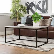 Each piece is individually crafted, finished with either glass. Mixed Material Coffee Table Dark Concrete In 2021 Coffee Table Coffee Table Wood Decor