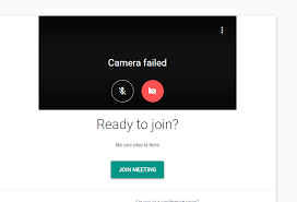 In this desktop lesson, we will walk you you can choose to join the meeting with your microphone and camera on or off by clicking their icons. I Get A Camera Failed Message When I Use Meet Or Google Hangouts My Built In Webcam Works Google Meet Community