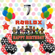 Tons of awesome roblox wallpapers to download for free. Roblox Birthday Party Set B Roblox Theme Party Decoration Set B Lazada Ph