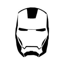 Iron Man Mask Stencil Iron Man Face Iron Man Tattoo Iron Man Mask