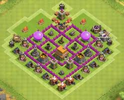 Base kuat coc th 6. Kumpulan Base Town Hall 6 Clash Of Clans War Hybrid Trophy Farming Gaming Tutorial Pedia