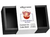 Amazon.com: Siligrams Personalized Silicone Ice Cube Mold ...