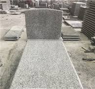 Ivory White Granite G623 Alternative Tombstone from China - StoneContact.com