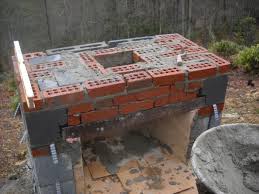 If you are burning wood you need a cap, this traps embers from the hearth. How To Build An Outdoor Stone Fireplace Step By Step