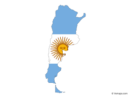 Interactive argentina map on googlemap. Flag Map Of Argentina Free Vector Maps