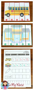 They also get to practice number recognition. Number Sequence Puzzles In My World