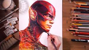Flash notably went back in time a few minutes, to help superman and cyborg stop the unity in time, and later, with the help of cyborg's calculations, the flash from an alternate future traveled back to warn batman of the potential danger darkseid poses, showing bruce a vision of the knightmare future. How To Draw Flash Barry Allen From The Tv Series The Flash