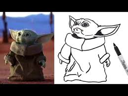 Maybe you would like to learn more about one of these? How To Draw Baby Yoda Easy Step By Step Tutorial On New Character From Star Wars Series Mandalorian Youtube Yoda Drawing Baby Drawing Drawings
