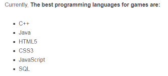 Maybe you would like to learn more about one of these? The Best Programming Languages For Games Programmerhumor