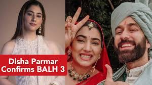 Disha Parmar Confirms BALH 3, Says I am gearing up to return in season 3