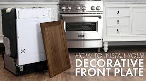 Rated 4.45 out of 5 stars. How To Install Your Custom Panel To Our Panel Ready Dishwashers Youtube