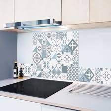 Aujourd'hui je vous propose de vous inspirer avec une sélection de crédence de cuisine qui fera toute la différence dans votre déco. 99 Deco Credence Cuisine Aluminium Ciment Style Gris Bleu Lot De 2 L100xh20cm Bleu Mixte Adultes L 100 H 20 Cm Cdiscount Bricolage