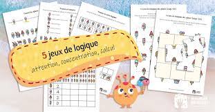 Jeux de coloriage pour ado. Kit De Jeux Et Exercices Logique Calcul A Imprimer Mes Jeux Educatifs