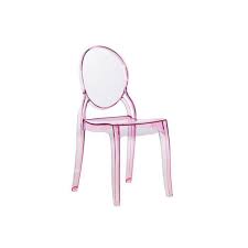 Check spelling or type a new query. Chaise Medaillon Elizabeth Rose Transparente Cdiscount Maison