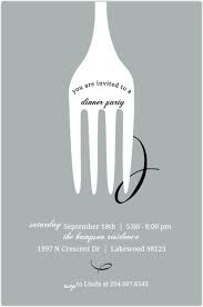 Choose from hundreds of designs for birthday, formal dinner & casual celebration. Gray Fork Dinner Party Invitation Dinner Party Invitations