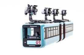The dresden suspension railway (german: Die Wuppertaler Schwebebahn Suspension Railway Model