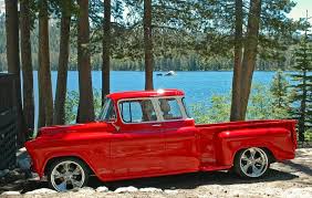 Image result for Radiant Red 1955 Truck