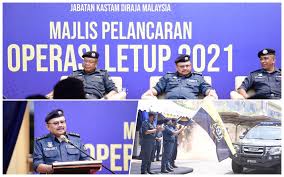 Jabatan kastam diraja malaysia (jkdm). Bernama Ops Letup 2021 Launched To Curb Goods Smuggling During Festive Season