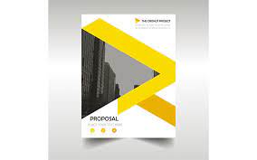 Old style presentation template style with icon and infographic slide for business presentation. Cover Proposal Contoh Cover Proposal Keren Dan Panduannya