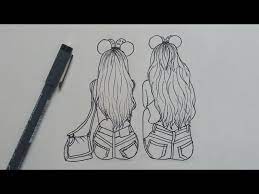 Categoriile top sunt jocurile 2 jucători și jocurile dress up. How To Draw Best Friends Easy Step By Step Youtube
