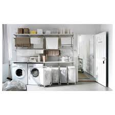 Algot Wandschiene Boden Waschehalter Ikea Algot Ikea Wandschienebodenwaschehalter Waschmaschine Waschkuchendesign Wandschiene Kleine Waschkuche