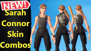 This character was released at fortnite battle royale on 22 january 2021 (chapter 2 season 5) and the last time it was available was 47 days ago. Sarah Connor Skin Combos In Fortnite Youtube