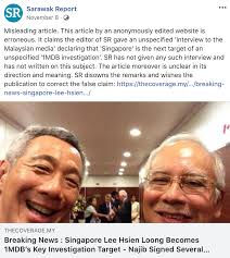 Local news community pantry well received. Leong Sze Hian Fell Victim For A False Report By Str Sarawak Report The Independent Singapore News