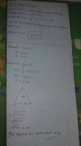 Volume Sebuah Kerucut Adalah 314 Cm3 Jika Jari Jari Alasnya 5 Cm Dan P 3 14 Maka Panjang Garis Brainly Co Id