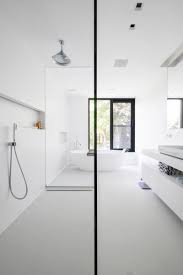 Architectenburo Anja Vissers Hedendaagse Architectuur Villa Antwerpen Badezimmer Badezimmer Design Minimalistische Einrichtung