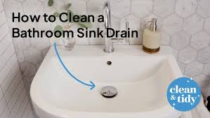 How To Clean A Bathroom Sink Drain