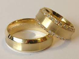 Gold Wedding Rings Engagement Rings Couple Couple Wedding Rings Gold Ring Designs
