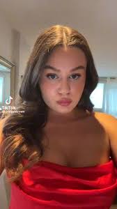 HOUSE OF CB 'Adrienne' Scarlet Satin Strapless Gown